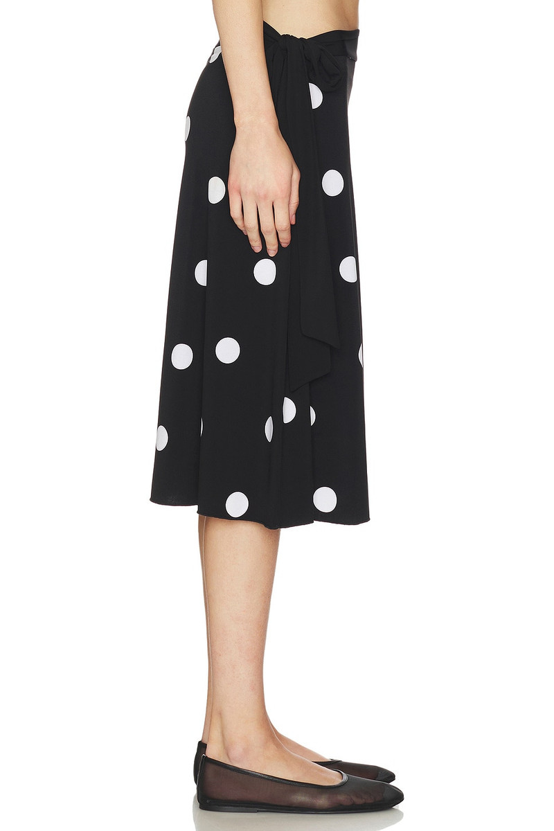 Frankies Bikinis May Jersey Midi Skirt outlook