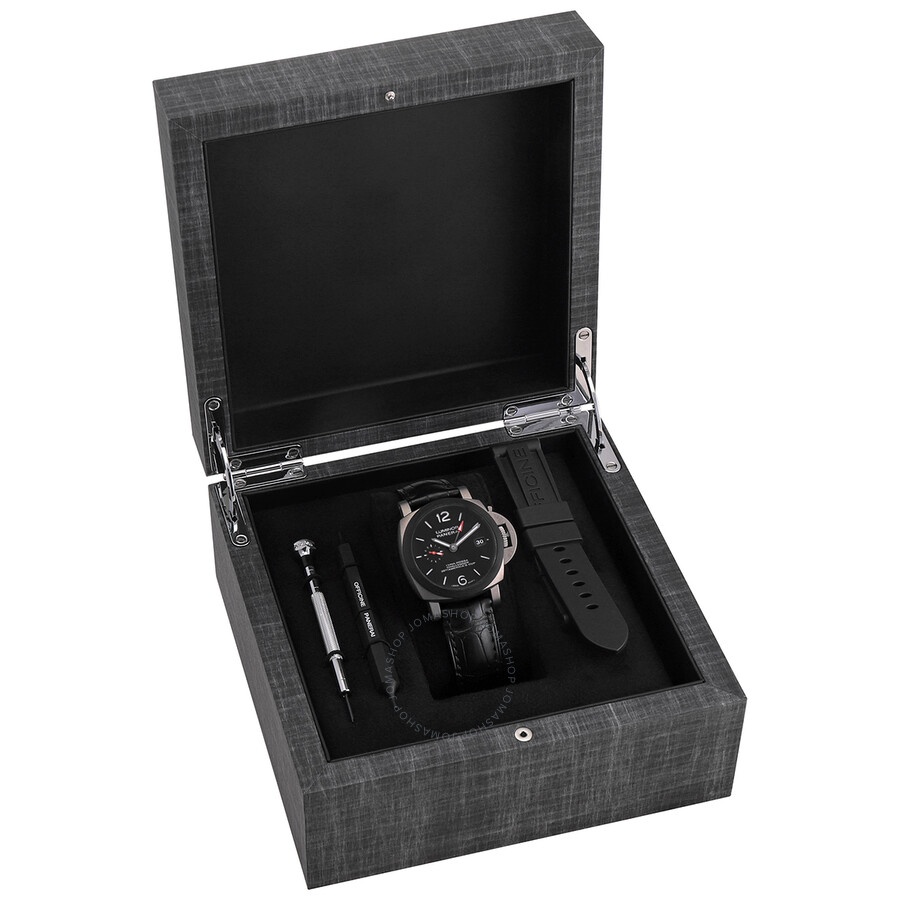 Panerai Luna Rossa Automatic Black Dial Men's Watch PAM01096 - 4