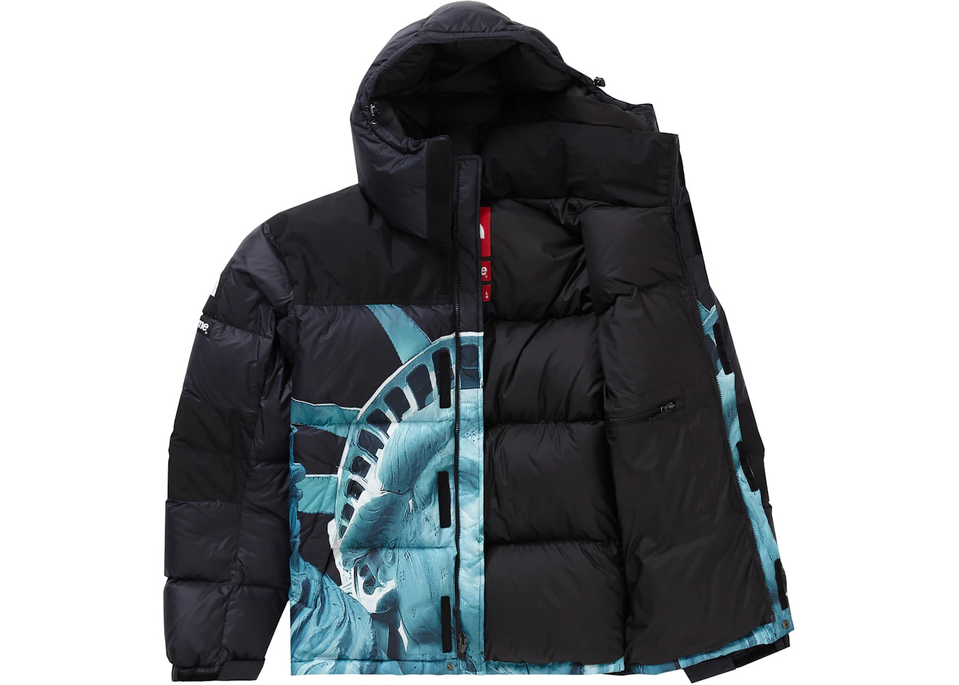 Supreme The North Face Statue of Liberty Baltoro Jacket Black - 2