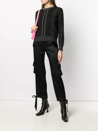 Moschino studded jumper outlook