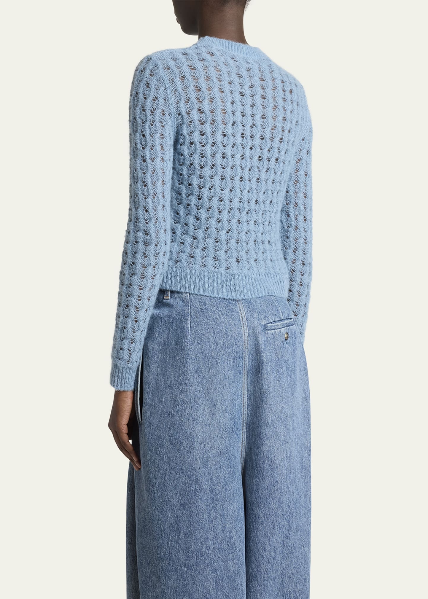 Cable Mohair Sweater - 3