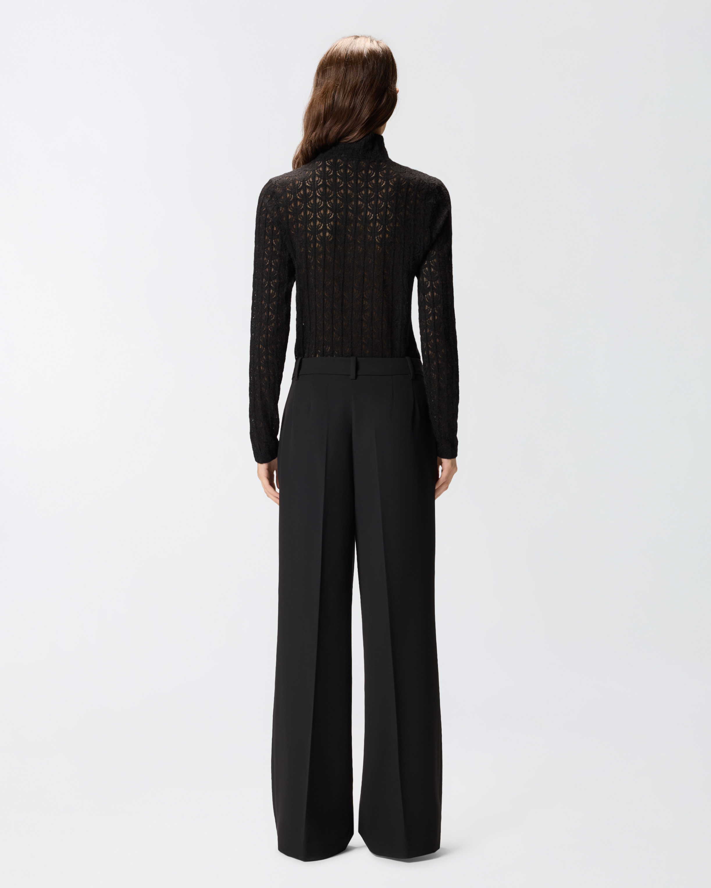 LACE TURTLENECK - 4