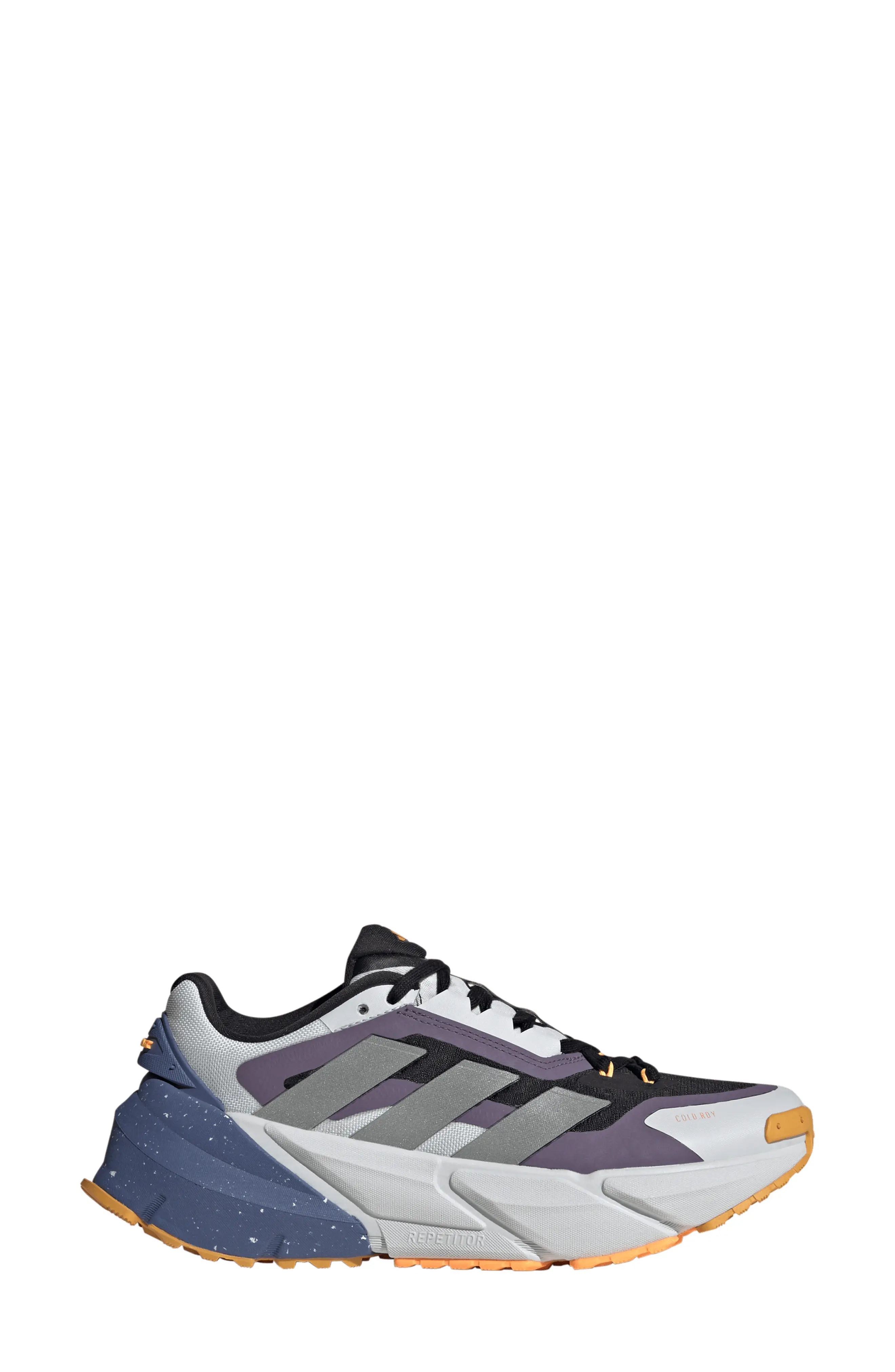 Adistar COLD. RDY Running Shoe in Grey/Silver Met./Black - 3