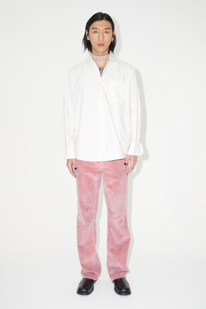 Our Legacy Above Shirt Jet Stream White Poplin outlook