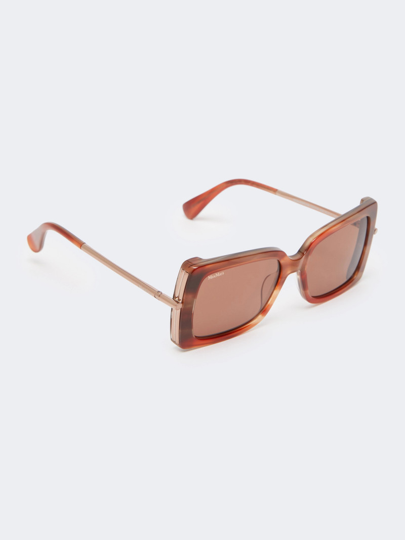 Max Mara Square sunglasses - RUST outlook
