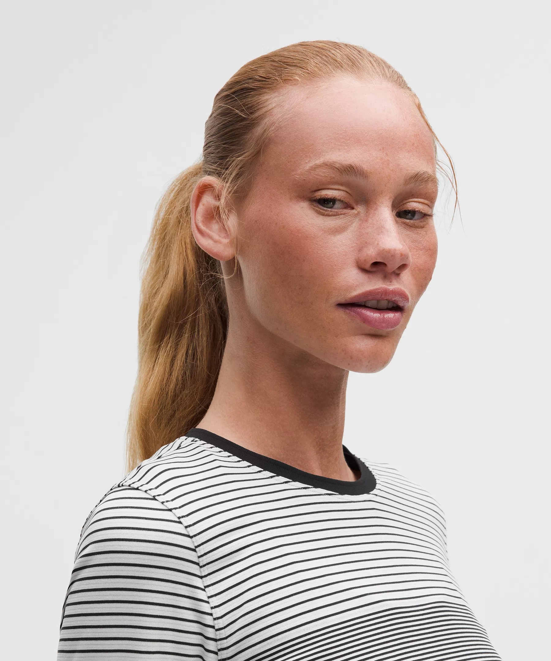 Seamless Classic-Fit Mariner Stripe Long-Sleeve Shirt - 4