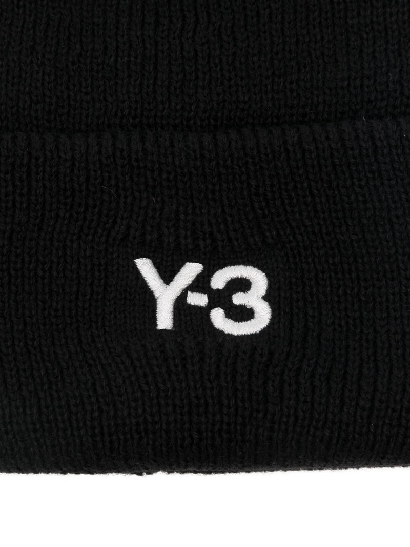 Y-3 Y-3 Logo-embroidered Beanie outlook