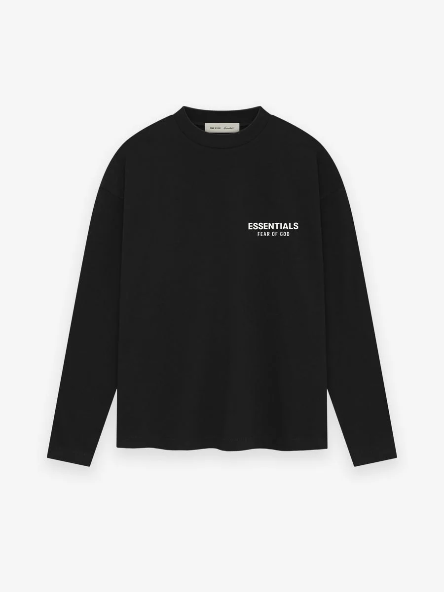 Essentials SS26 Classic Long Sleeve Tee - 1