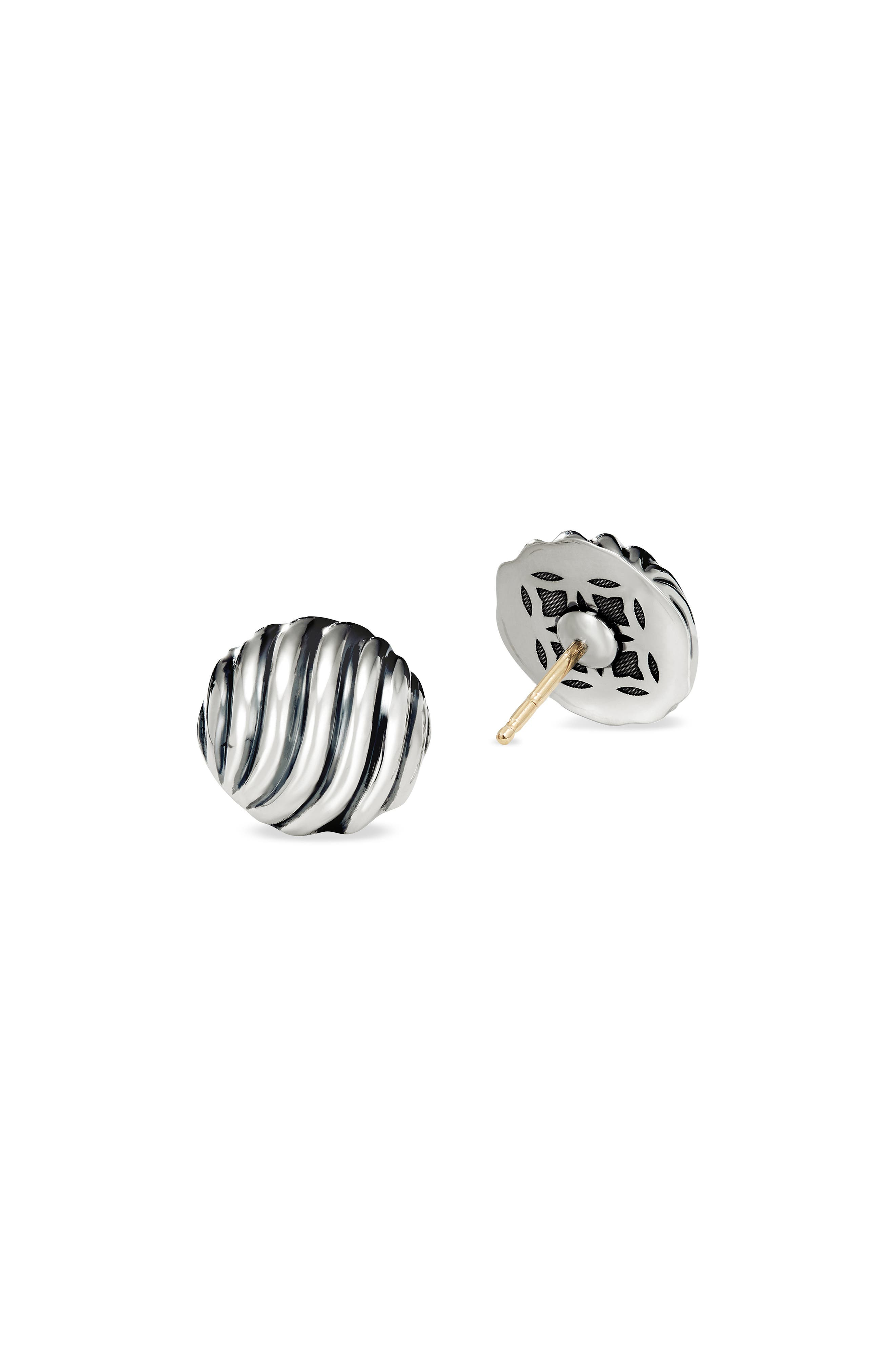 David Yurman Sculpted Cable Earrings in Silver at Nordstrom - 5