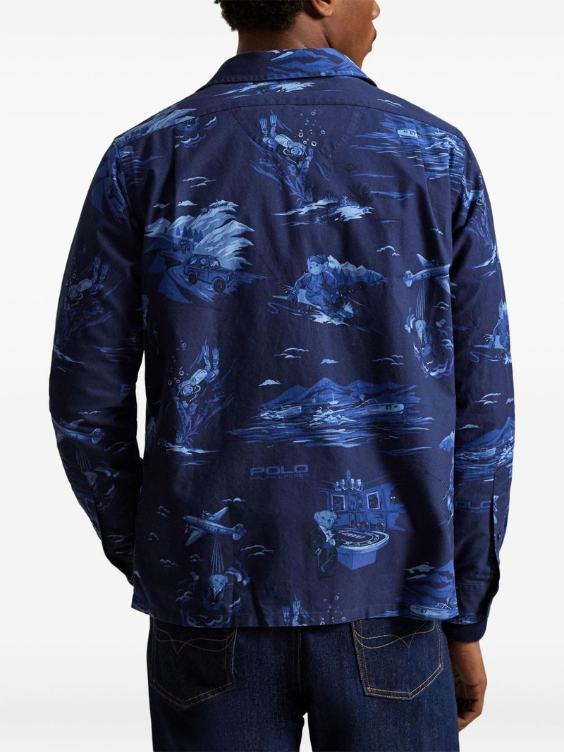 spy polo-bear printed shirt 4