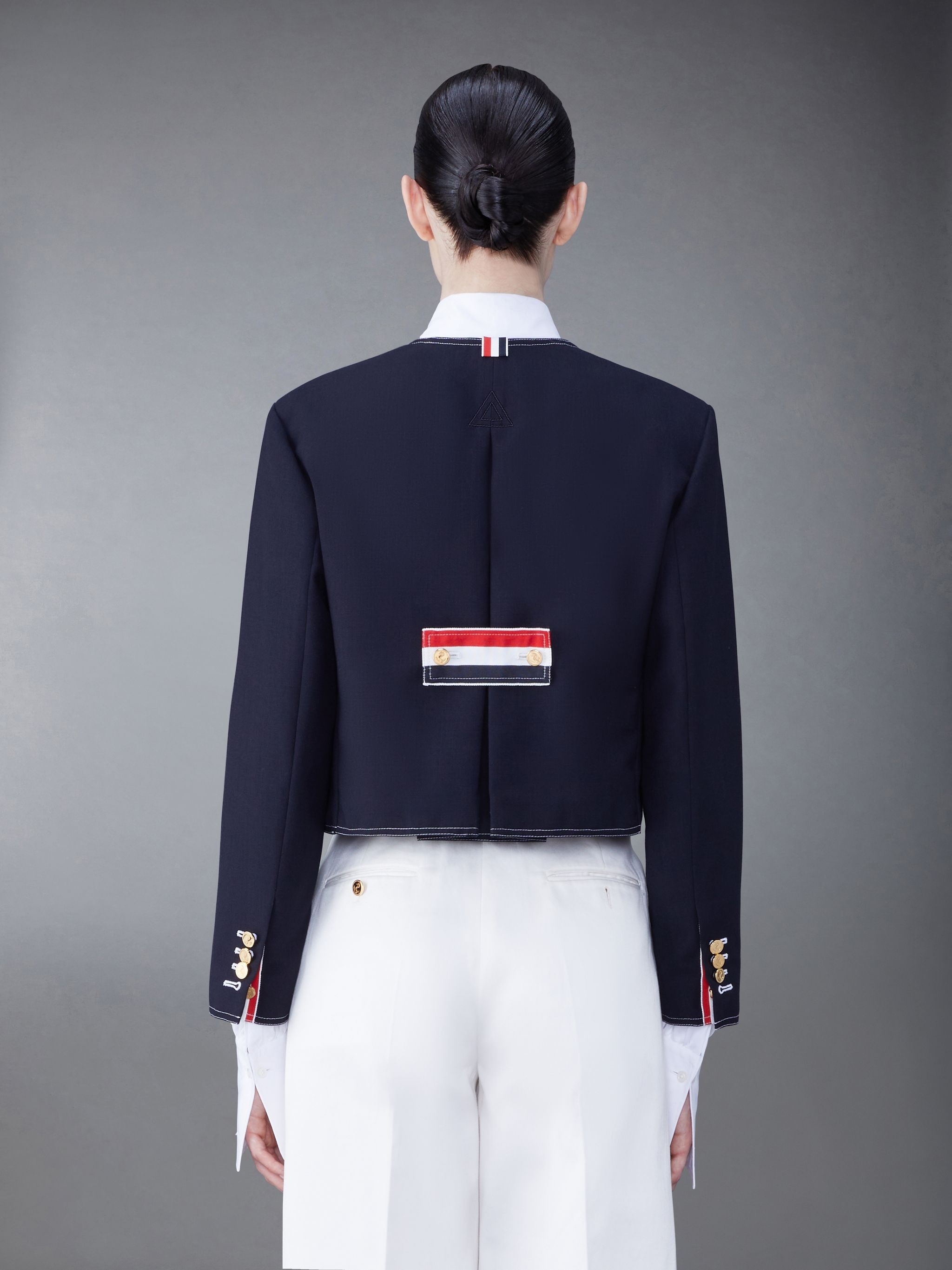 Fresco Box Pleat Cardigan Jacket - 3