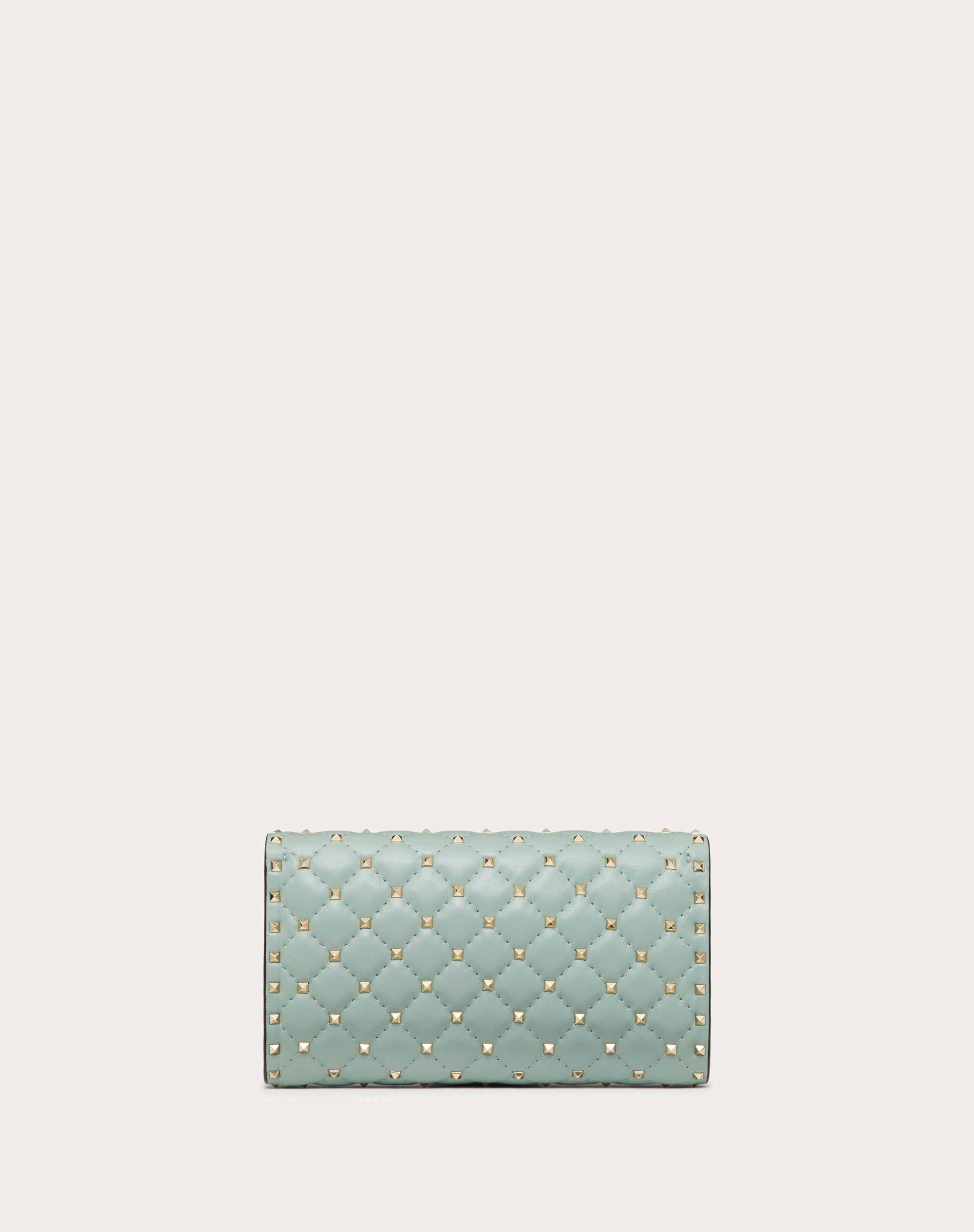 ROCKSTUD SPIKE NAPPA LEATHER CROSSBODY CLUTCH BAG - 4