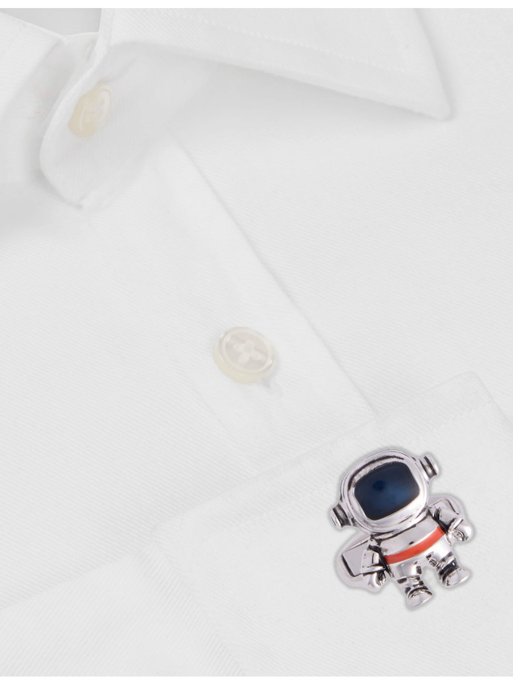 Astronaut Copper And Zinc Cufflinks - 2