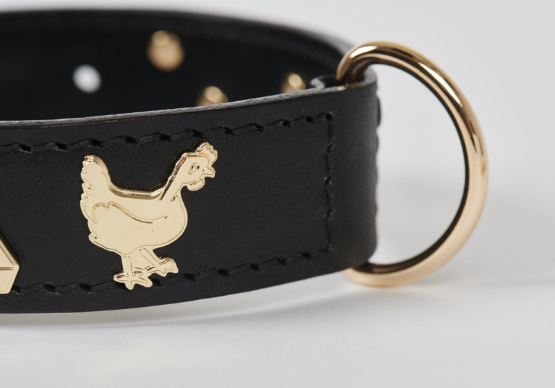 METALICO DOG COLLAR BLACK 4