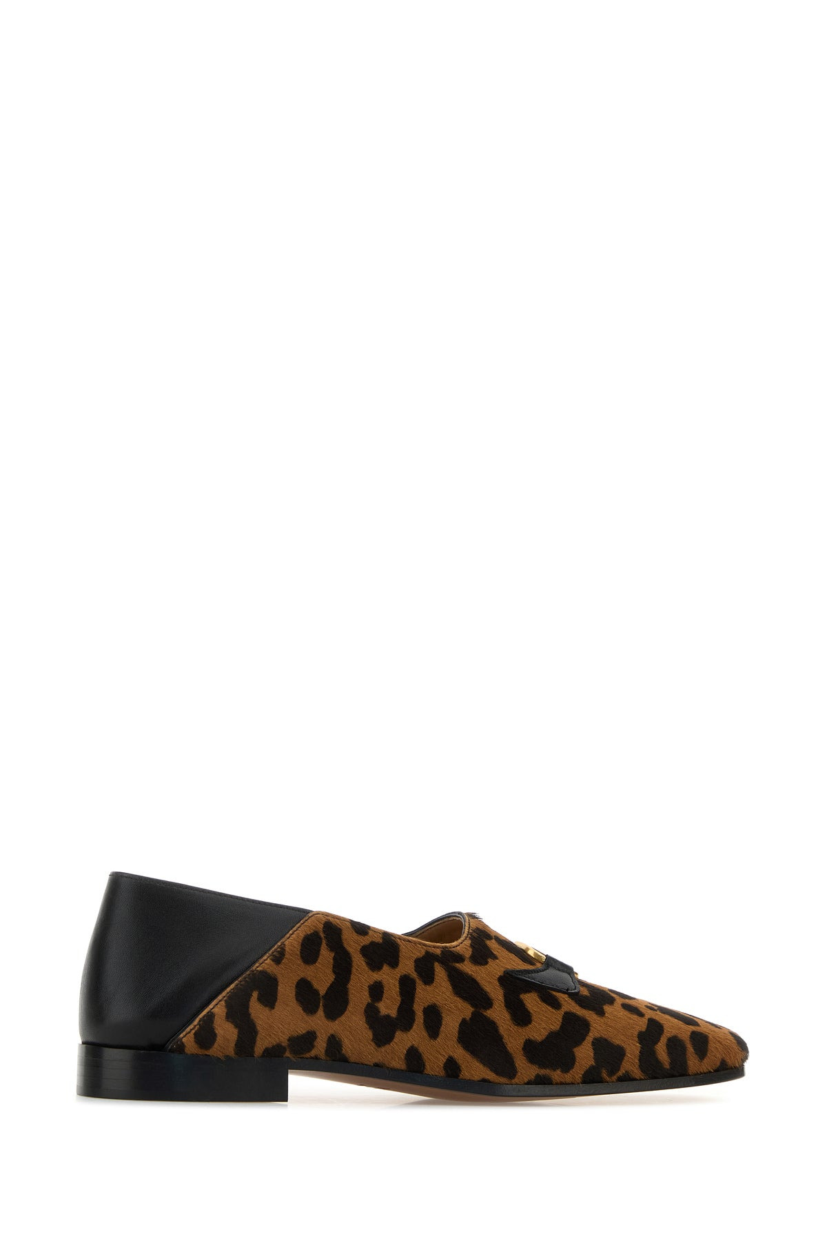 Printed calf hair loafers - 3