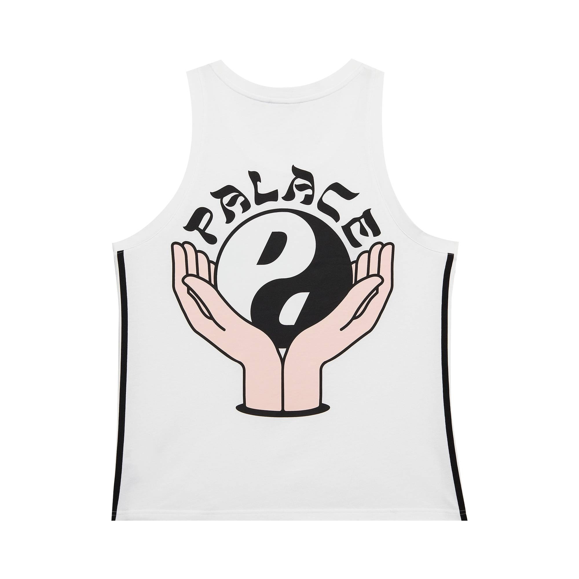 Palace x Adidas Palaste Graphic Vest 'White' - 2