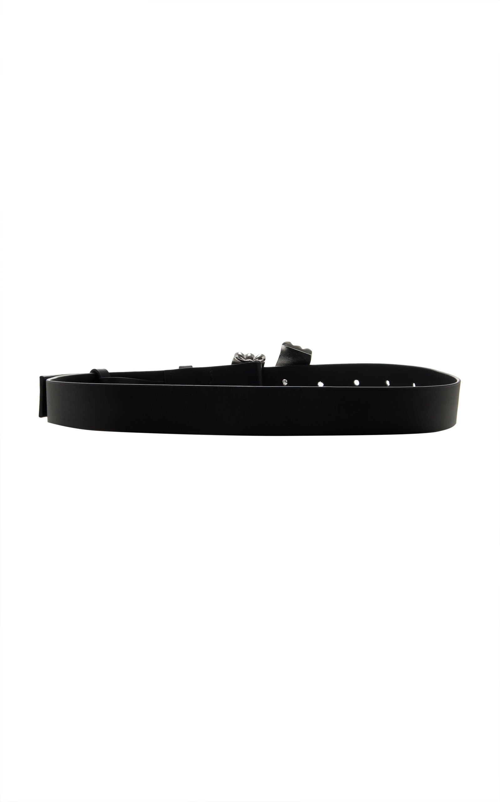 The Edythe Swirl Leather Belt black - 3