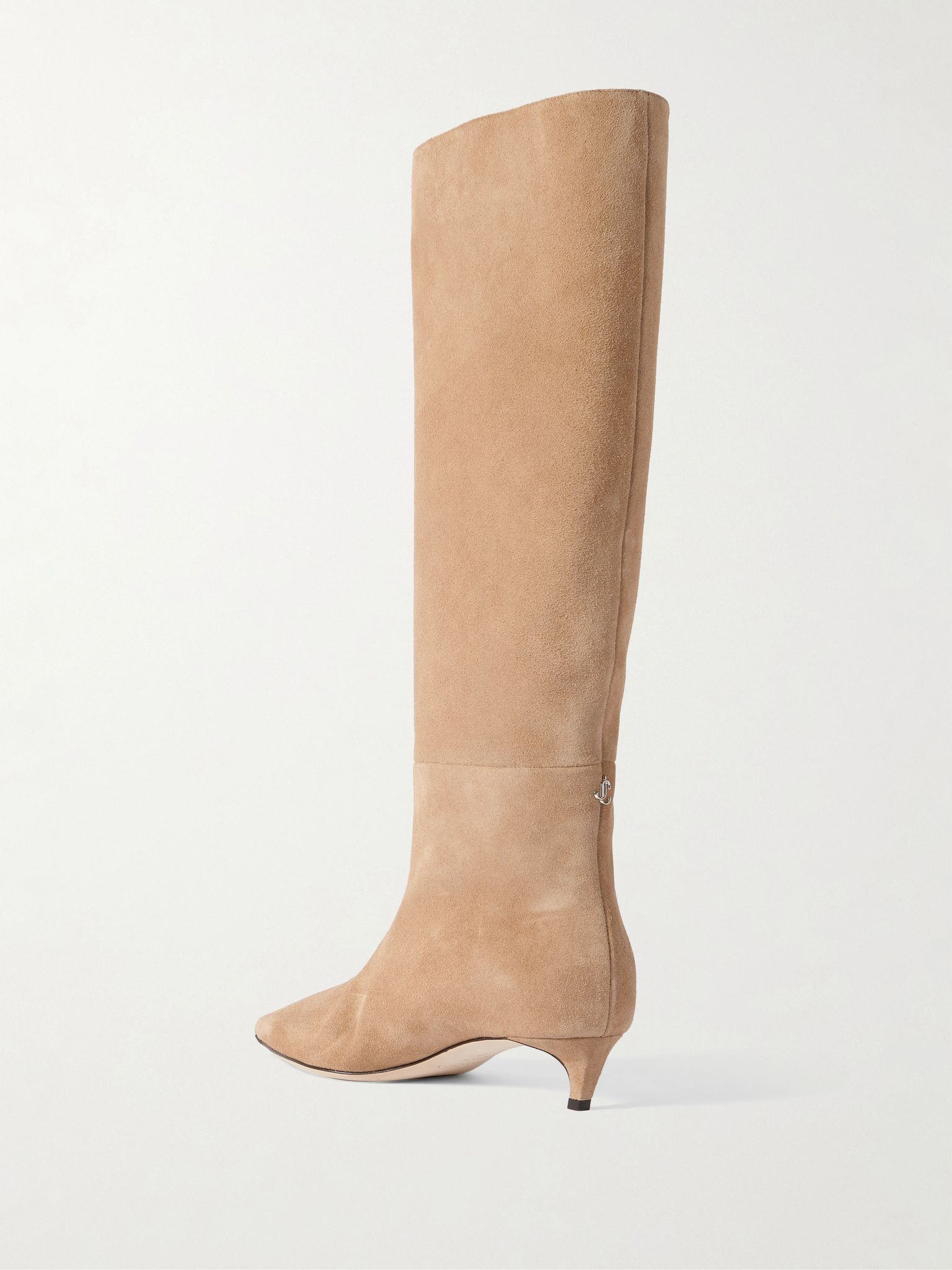 Maxima 35 suede knee boots Tan - 3