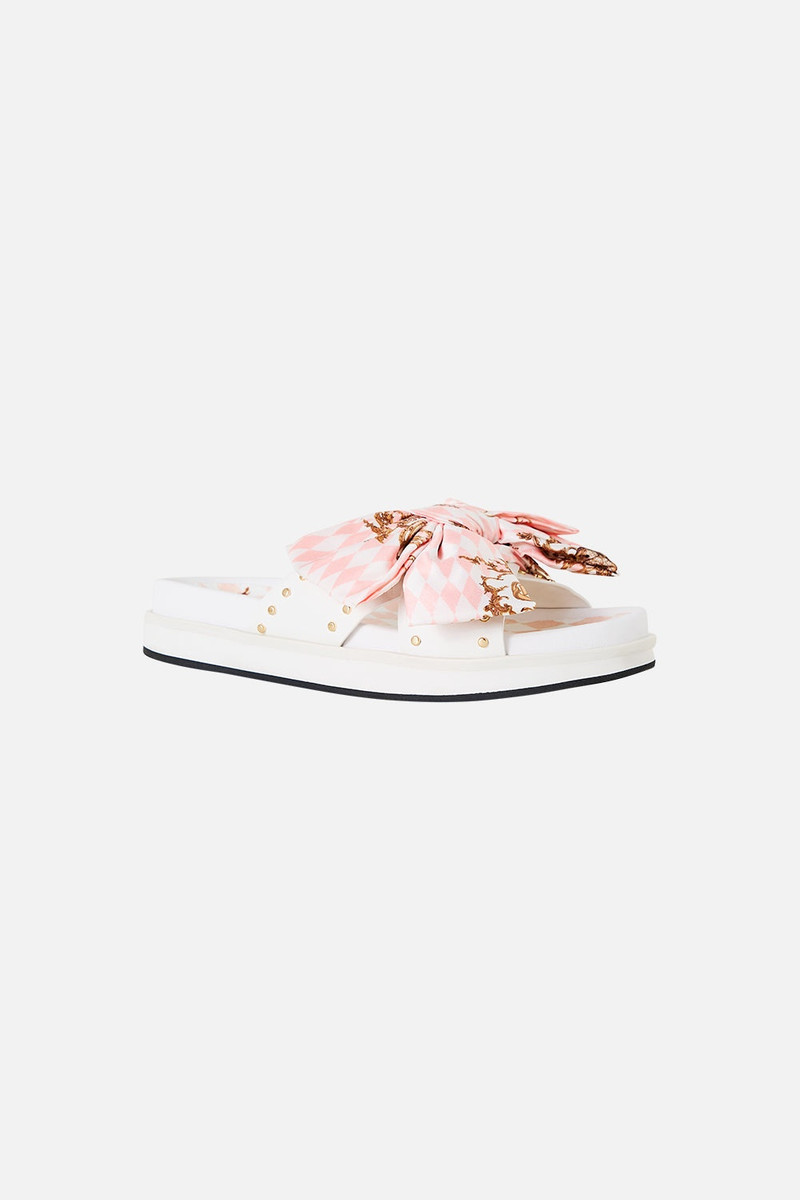 CAMILLA ROSA BOW SLIDE outlook