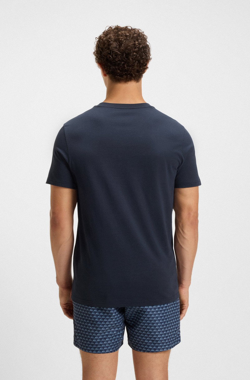 BOSS COTTON-JERSEY T-SHIRT WITH SPF 50+ UV PROTECTION outlook