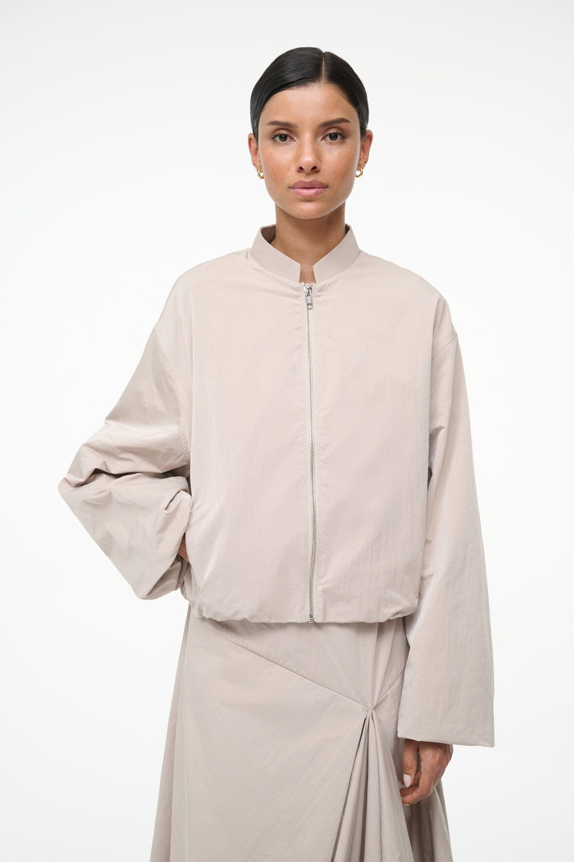 STAUD SAGUARO JACKET FAWN - 3