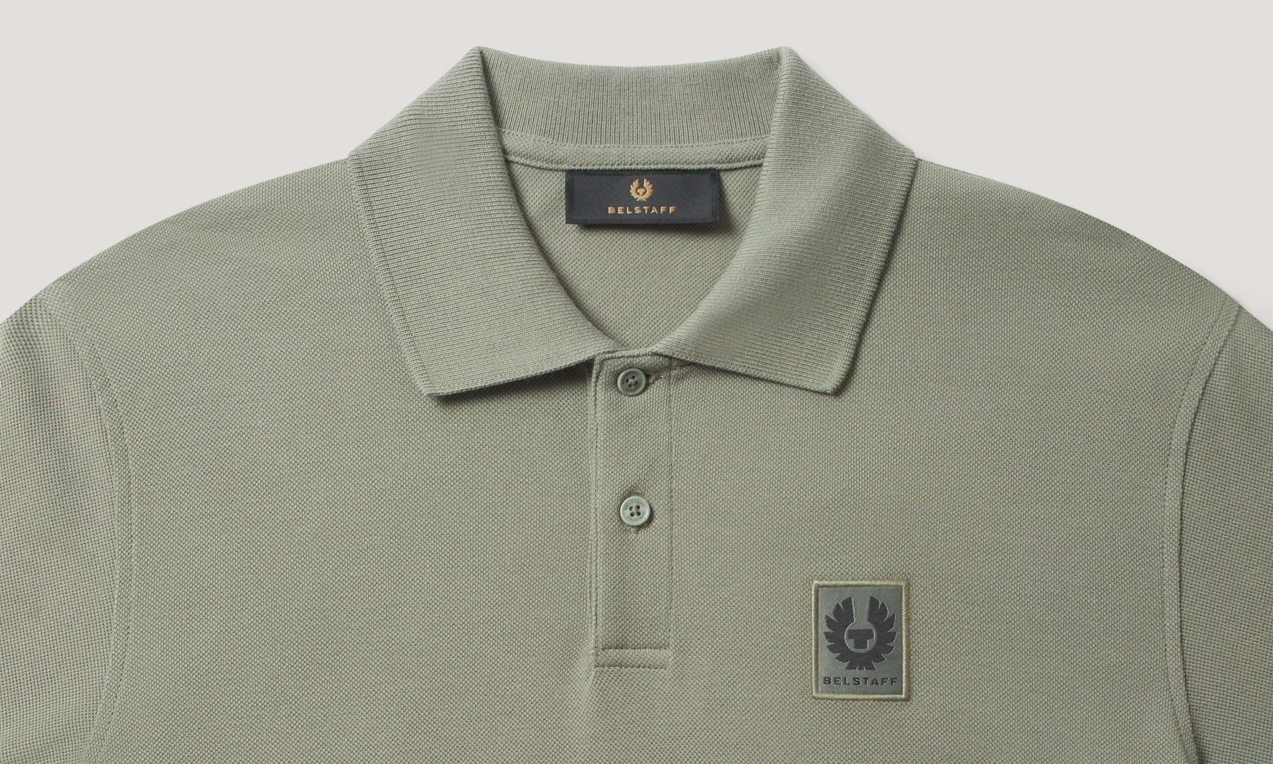 BELSTAFF LONG SLEEVED POLO - 3