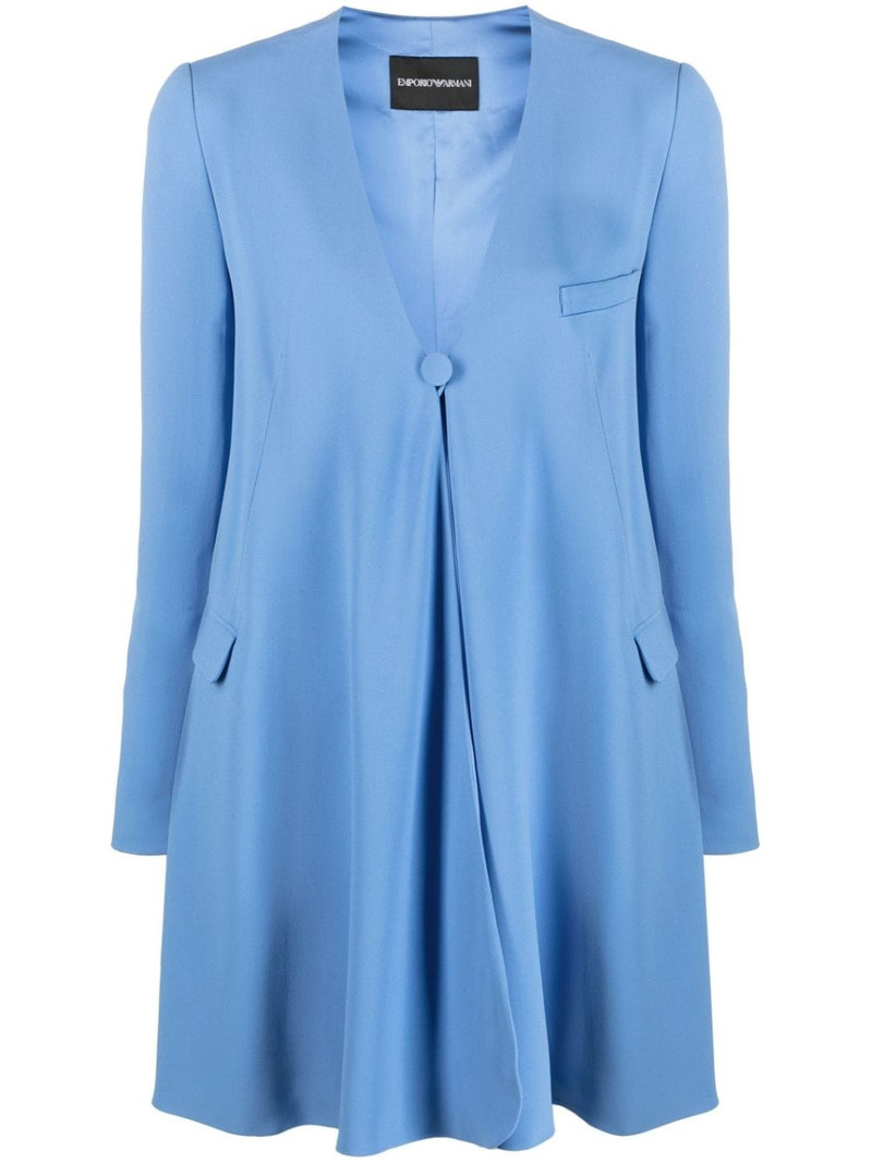 single-breasted oversized blazer 1
