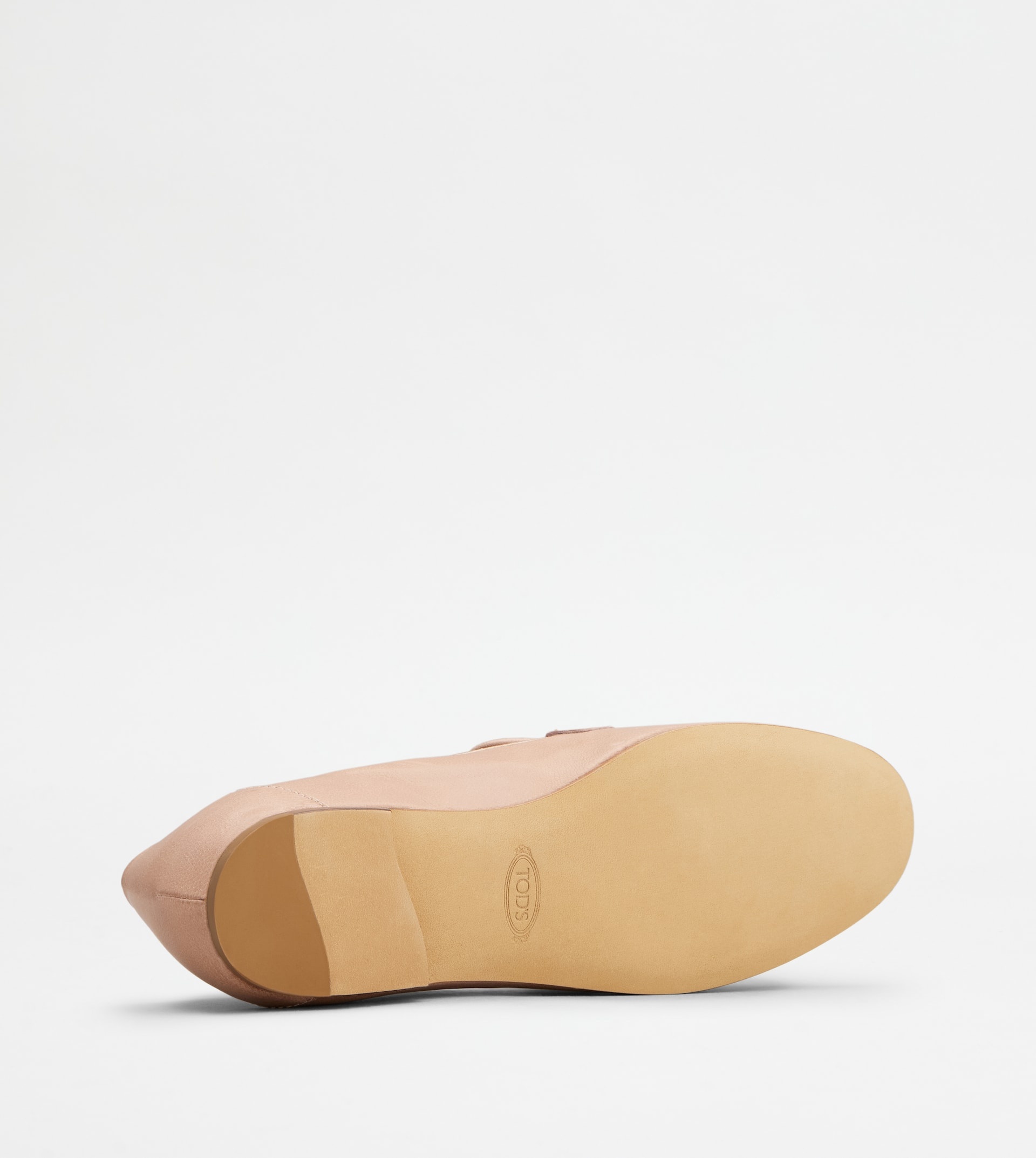 T TIMELESS LOAFERS IN LEATHER - PINK - 4