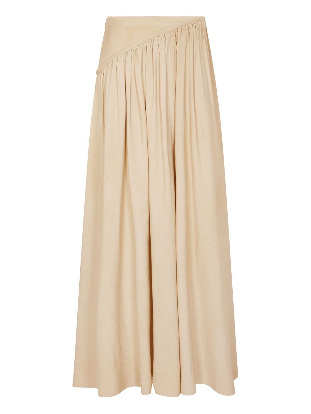 twill maxi skirt - 7