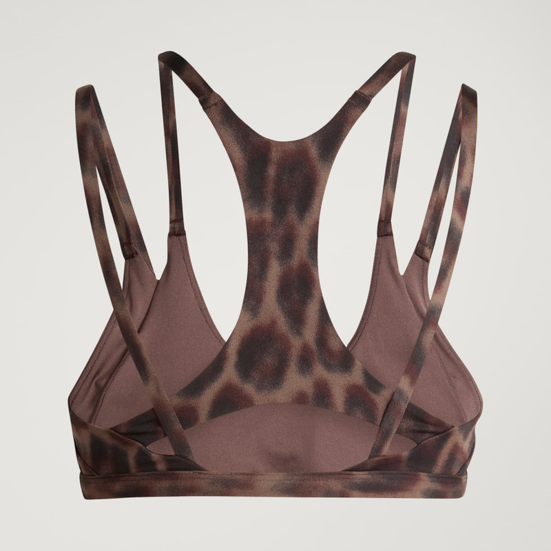 Optime Leopard Strappy Light Support Bra 5