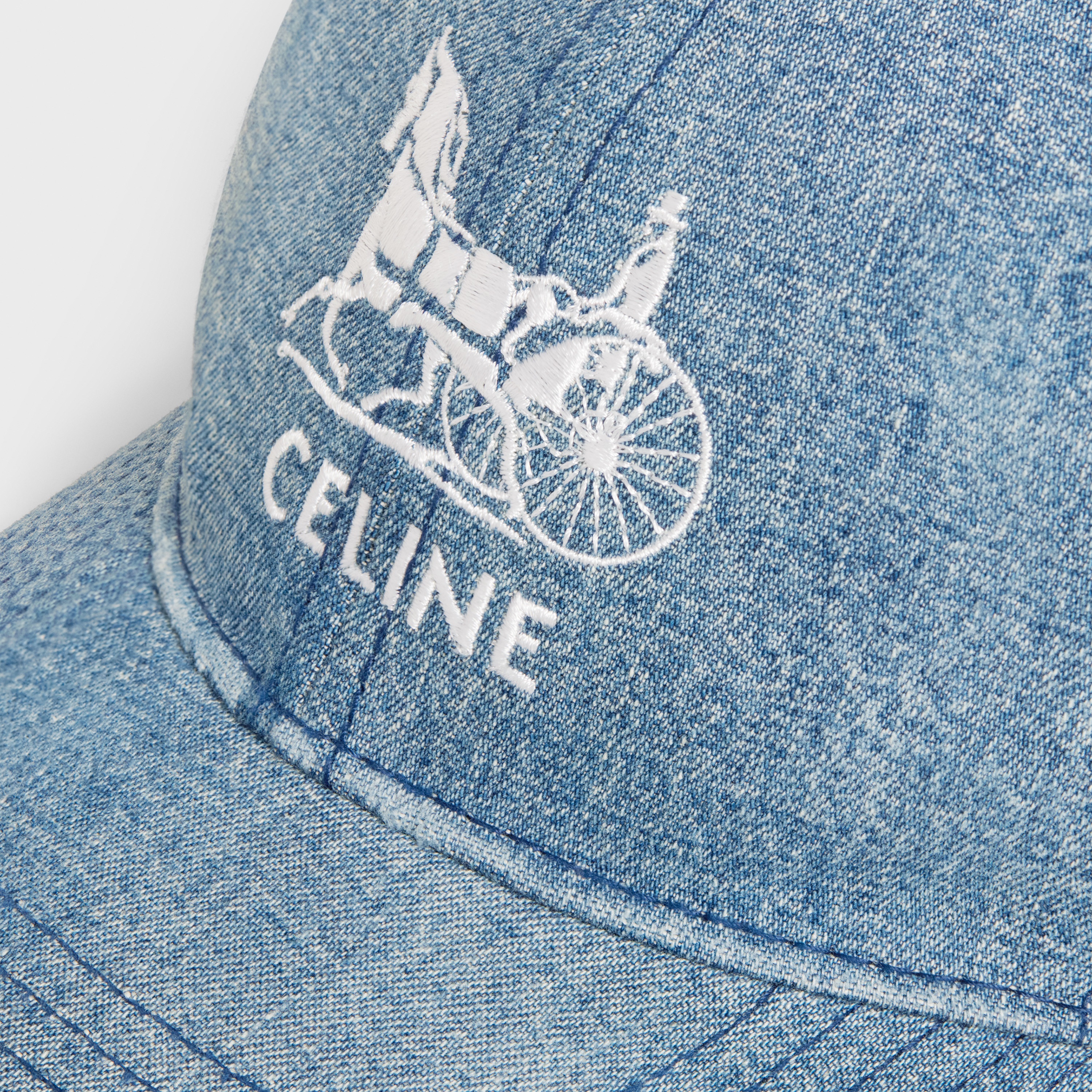 BASEBALL CAP IN DENIM - 5