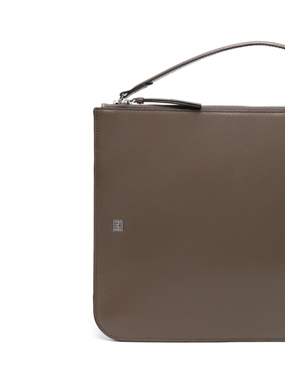leather tote bag - 4