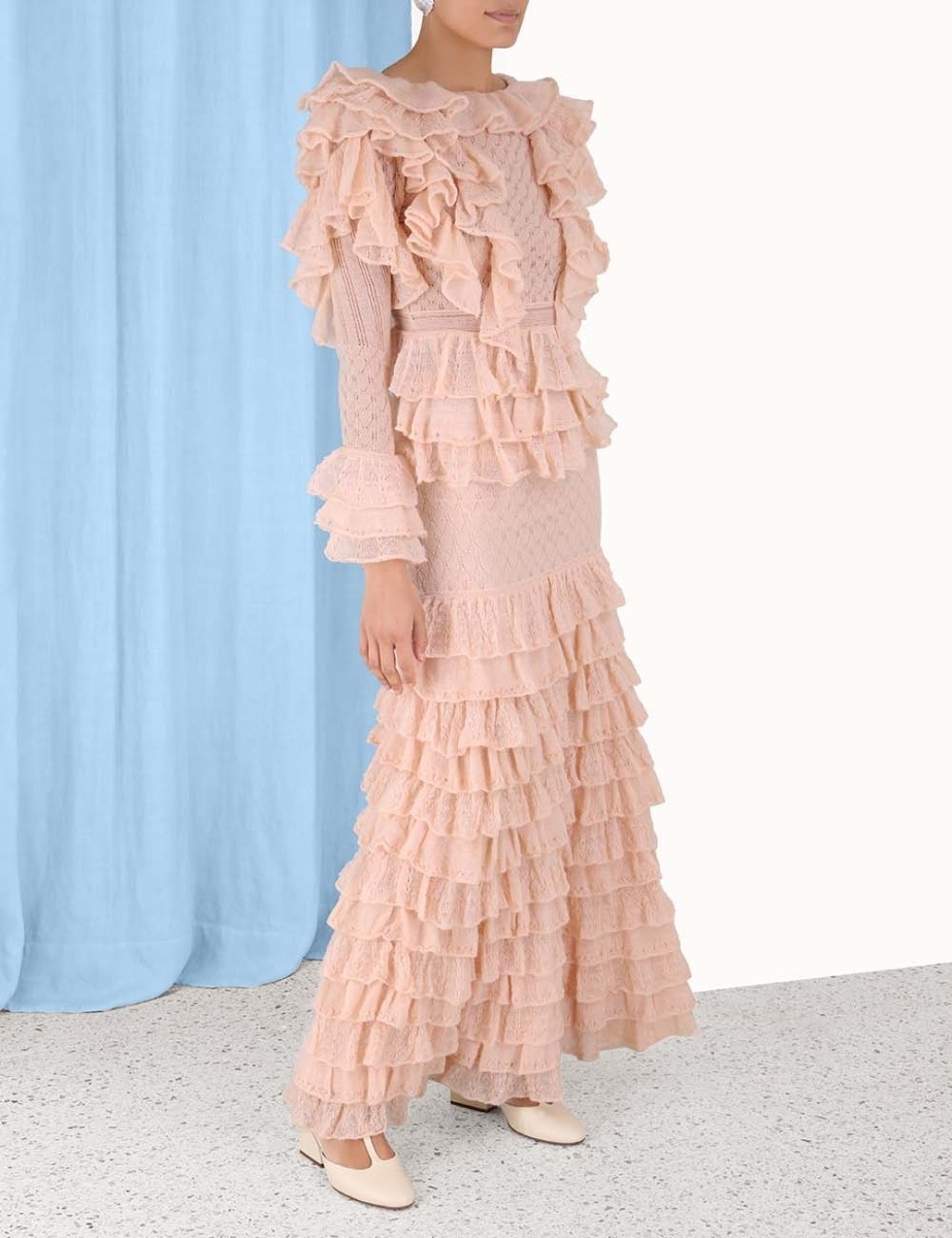 LUMINOSITY LACE FRILL SKIRT - 3