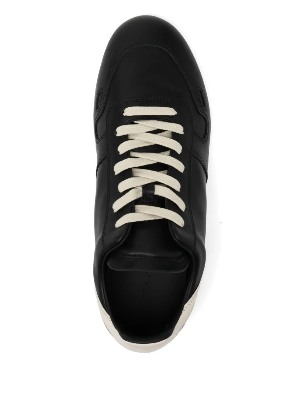 RICK OWENS - Men Scarpe In Pelle Minimal Sneakers - 4