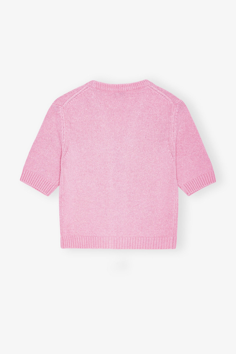 PINK FUTURE WOOL MIX CARDIGAN 6