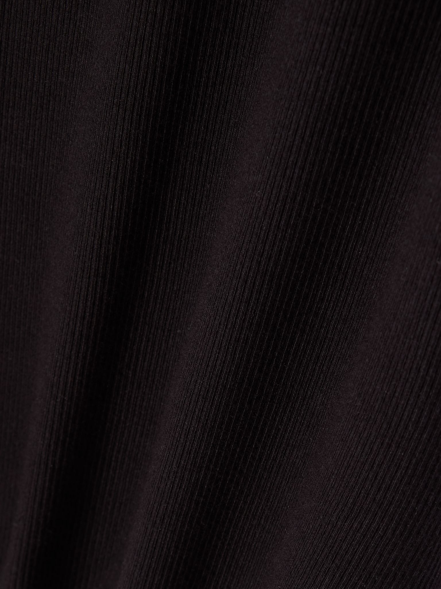 Ribbed-knit bodysuit Black - 4