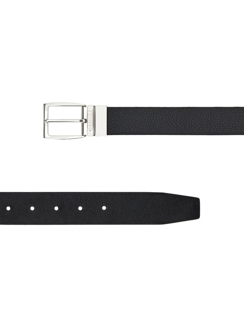 Canali leather belt outlook