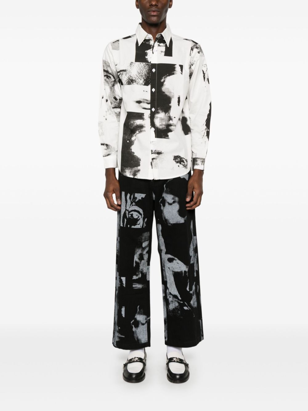 Collage Faces shirt - 2