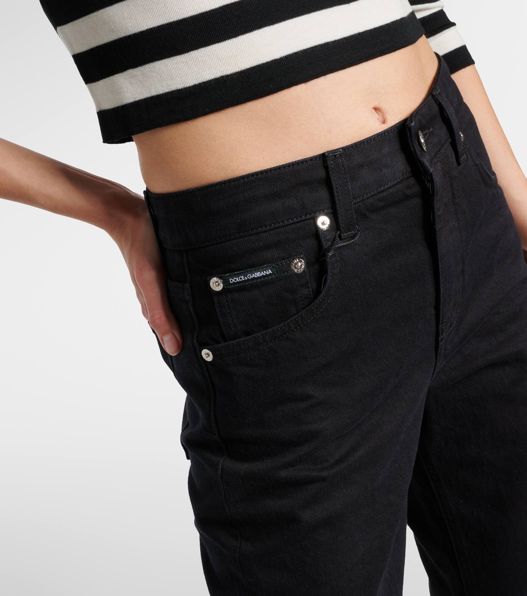 High-rise slim jeans - 4