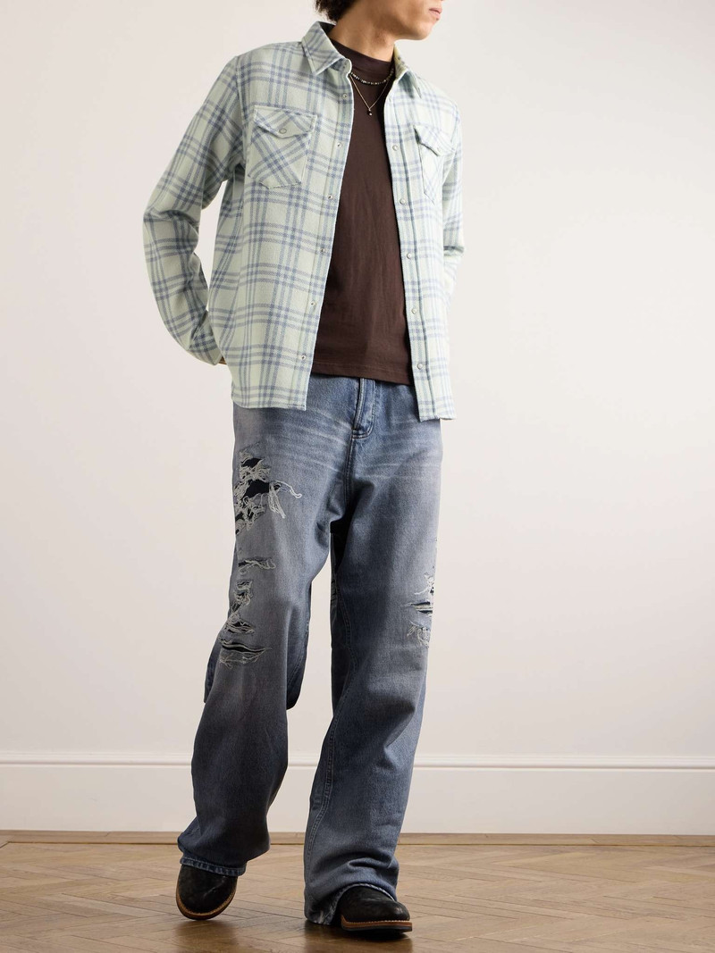 God’s True Cashmere Checked Cashmere Shirt outlook