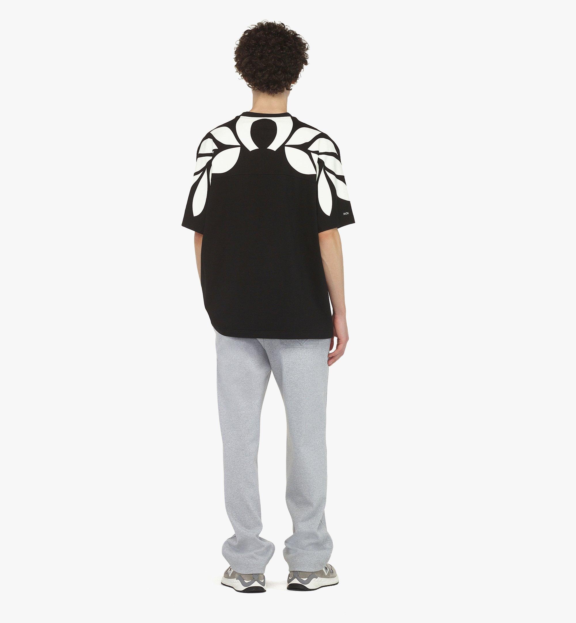 Oversized Laurel Print T-Shirt in Organic Cotton - 5