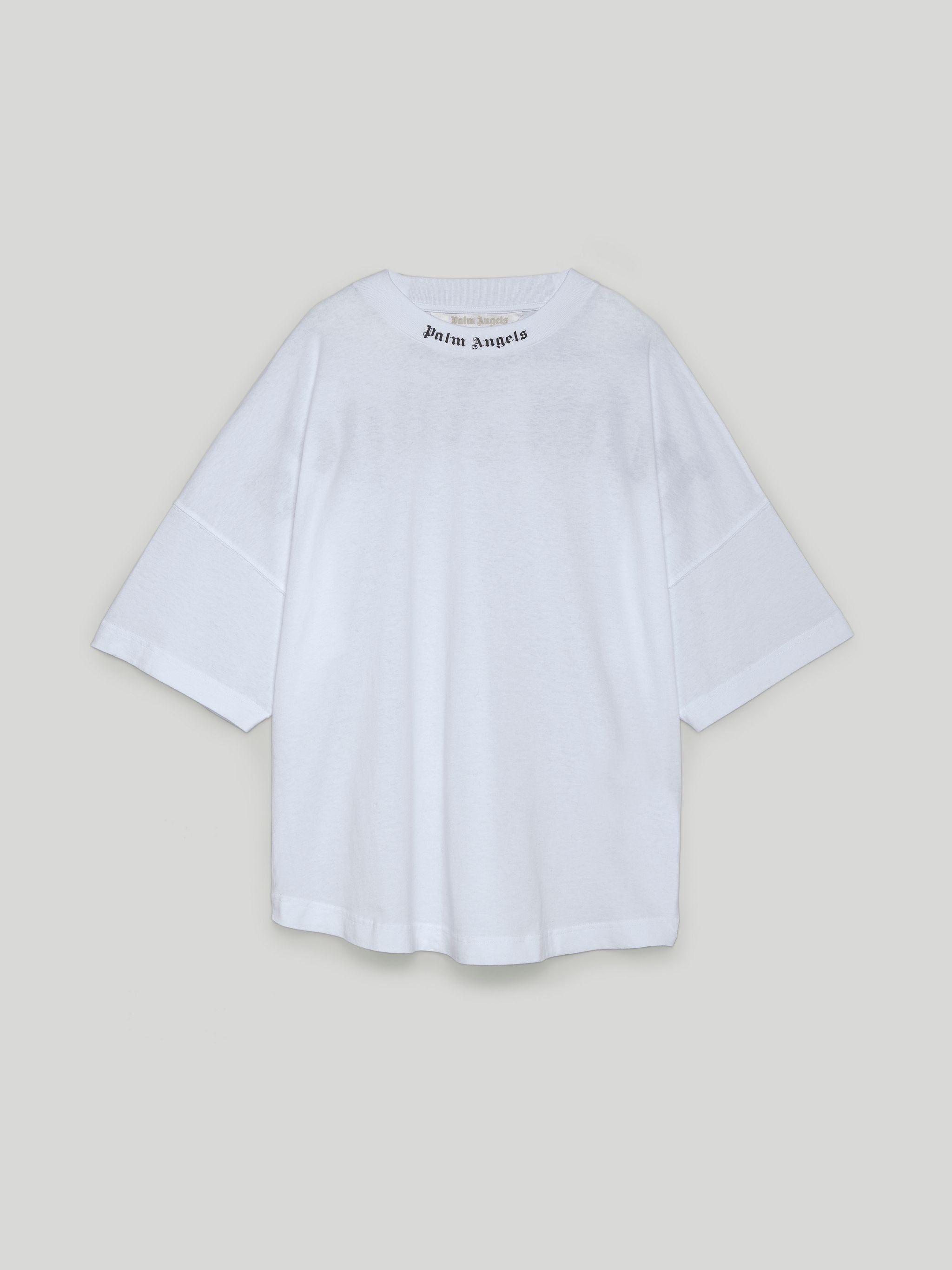 Palm Angels LOGO OVER T-SHIRT | REVERSIBLE