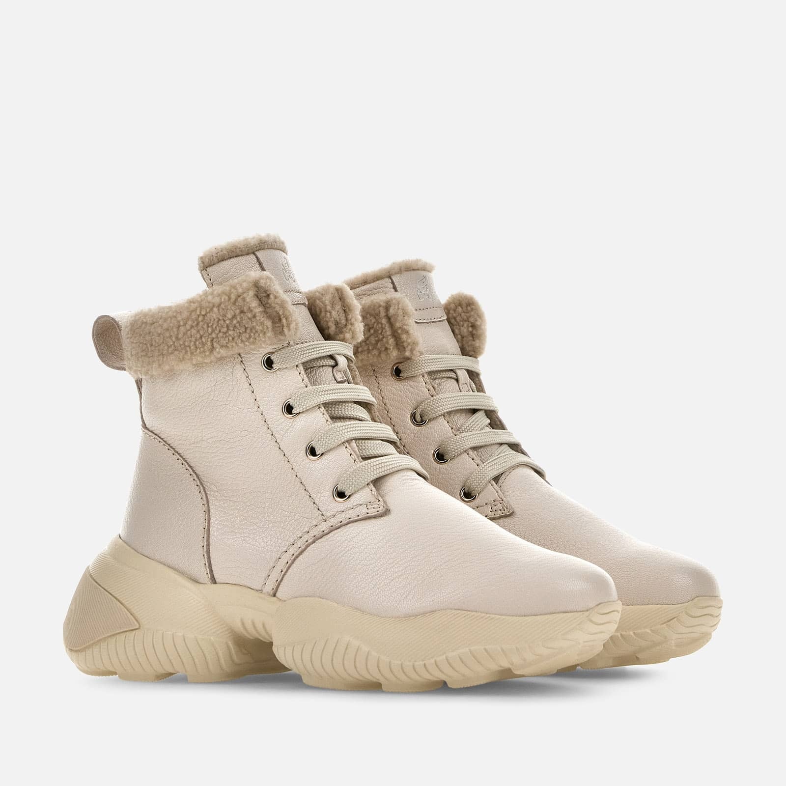 Hogan Interaction - Ankle Boots Beige - 2