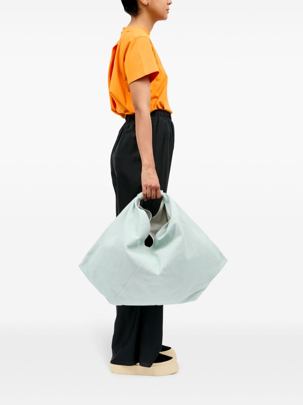 Japanese draped shoulder bag - 2