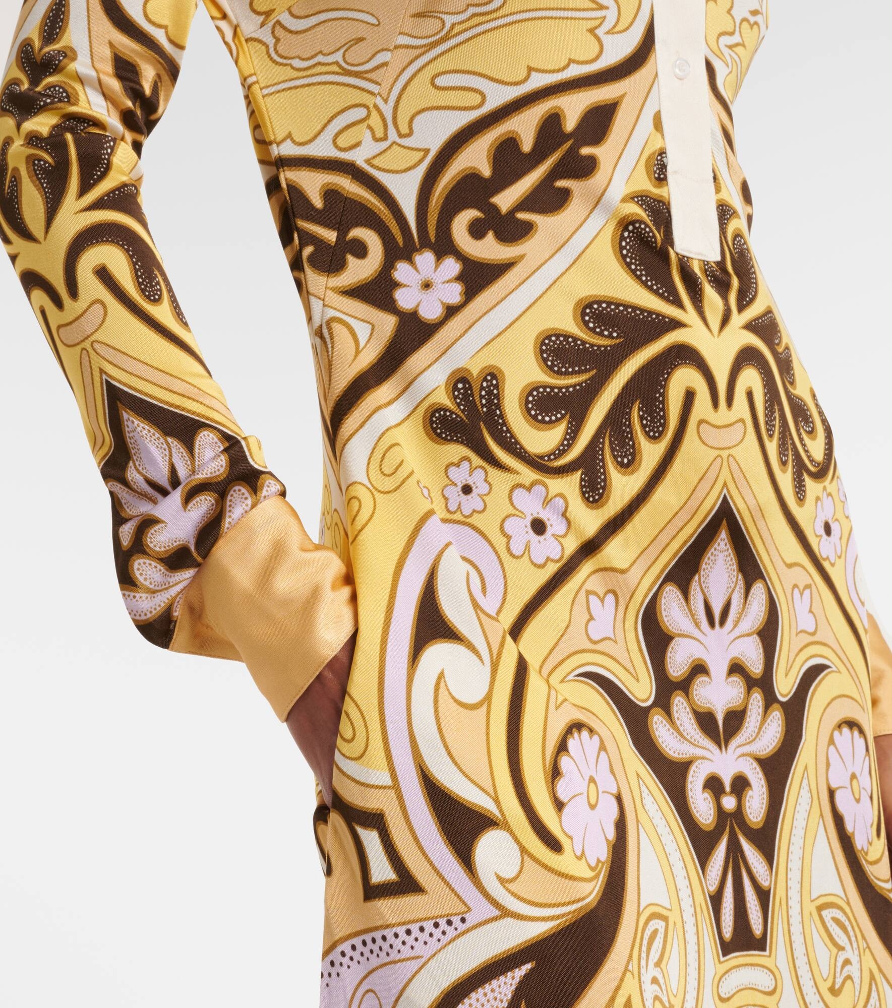 Perry printed midi dress - 5