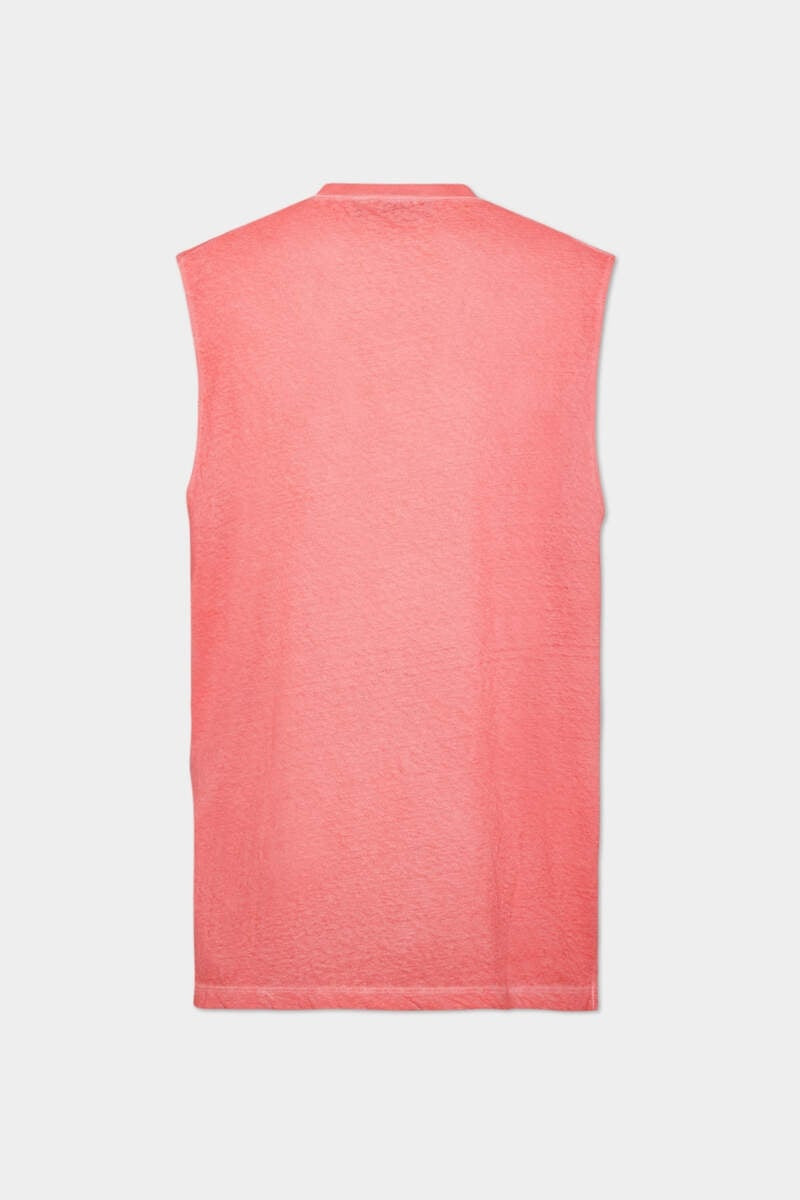 DSQUARED2 SUMMER LOVERS PRINTED SLEEVELESS T-SHIRT outlook
