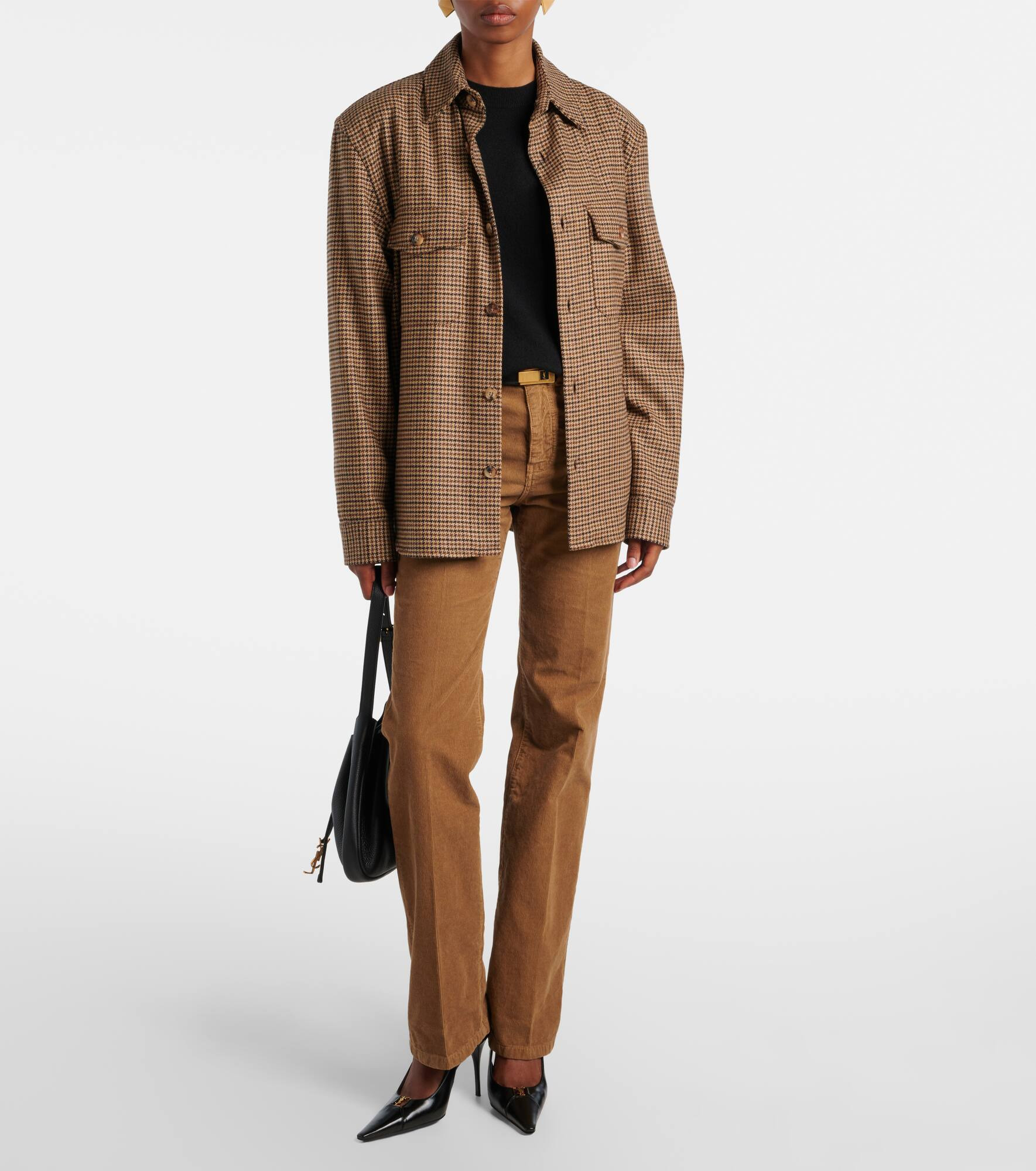 Clyde cotton corduroy wide-leg pants - 2