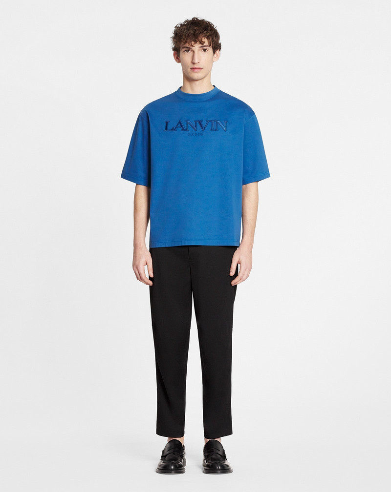 Lanvin OVERSIZED LANVIN PARIS EMBROIDERED T-SHIRT outlook