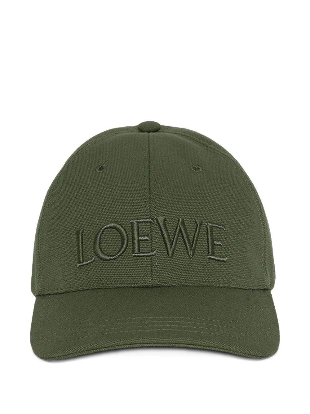 logo-embroidered cap - 1