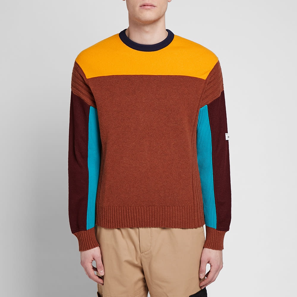 Kenzo Felted Colour Block Knit - 4